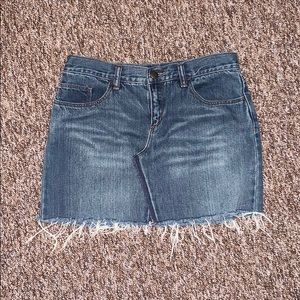 Jean Mini Skirt